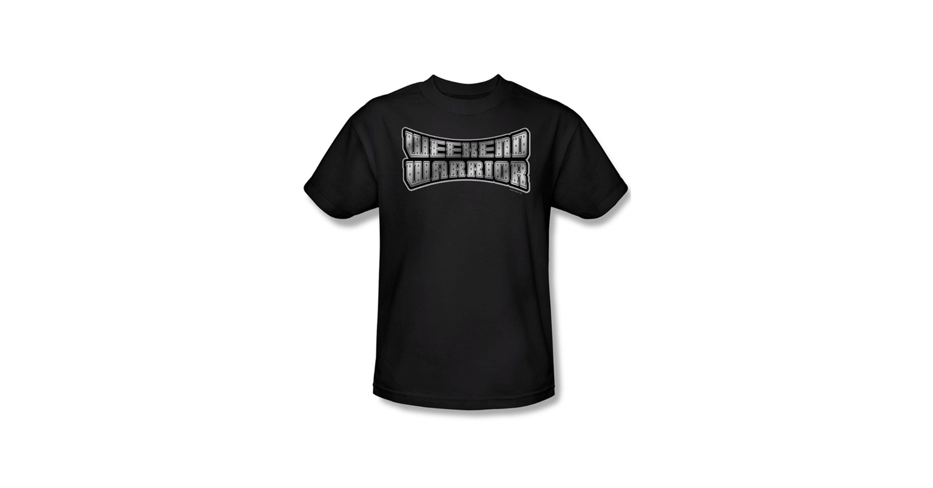 Amazon.com: Weekend Warrior - Adult Black S/S T-Shirt For
